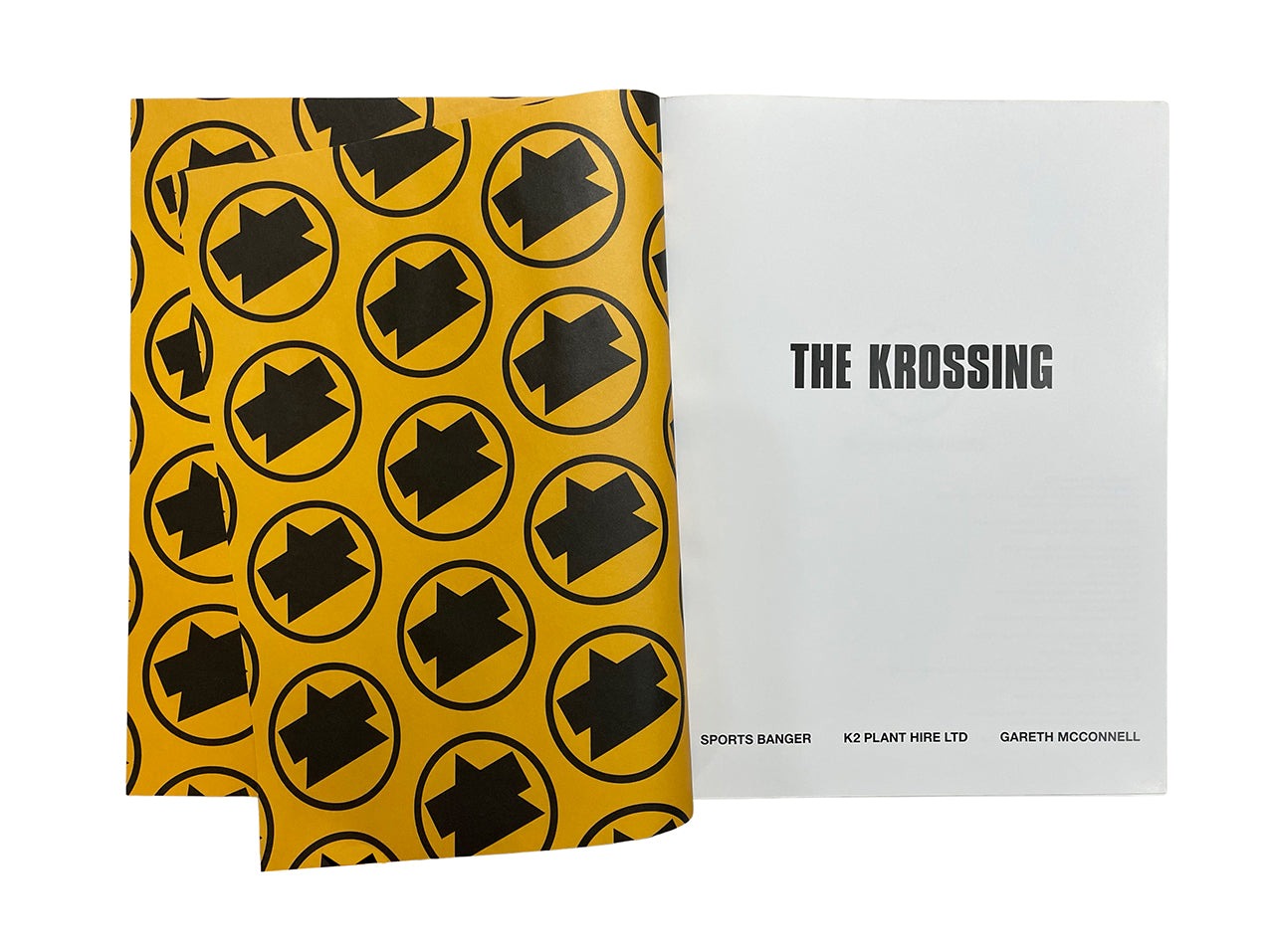 THE KROSSING Book - Sports Banger | K2 Plant Hire Ltd | Gareth McConnell