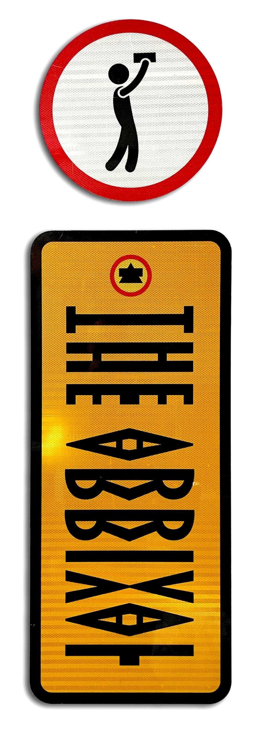 THE PEOPLES PYRAMID Building Site Signs