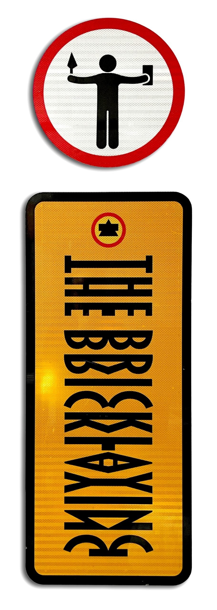 THE PEOPLES PYRAMID Building Site Signs