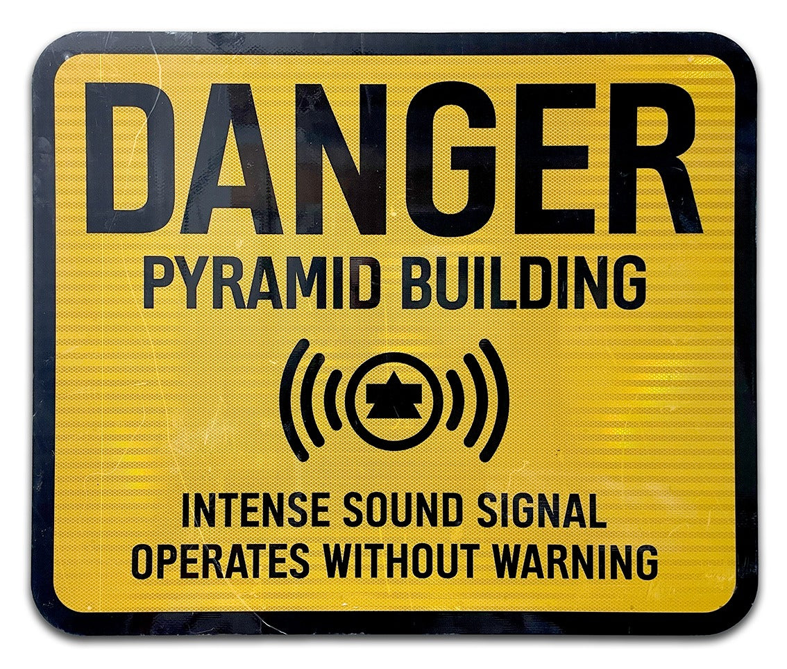 THE PEOPLES PYRAMID Building Site Signs