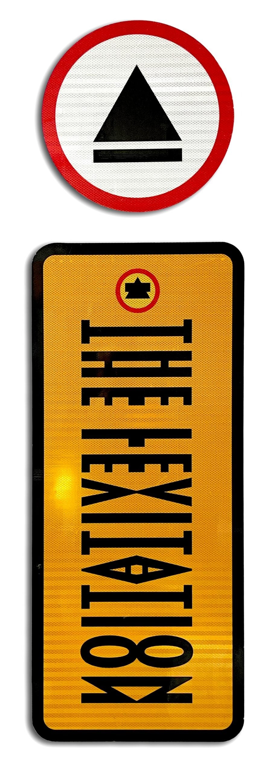 THE PEOPLES PYRAMID Building Site Signs