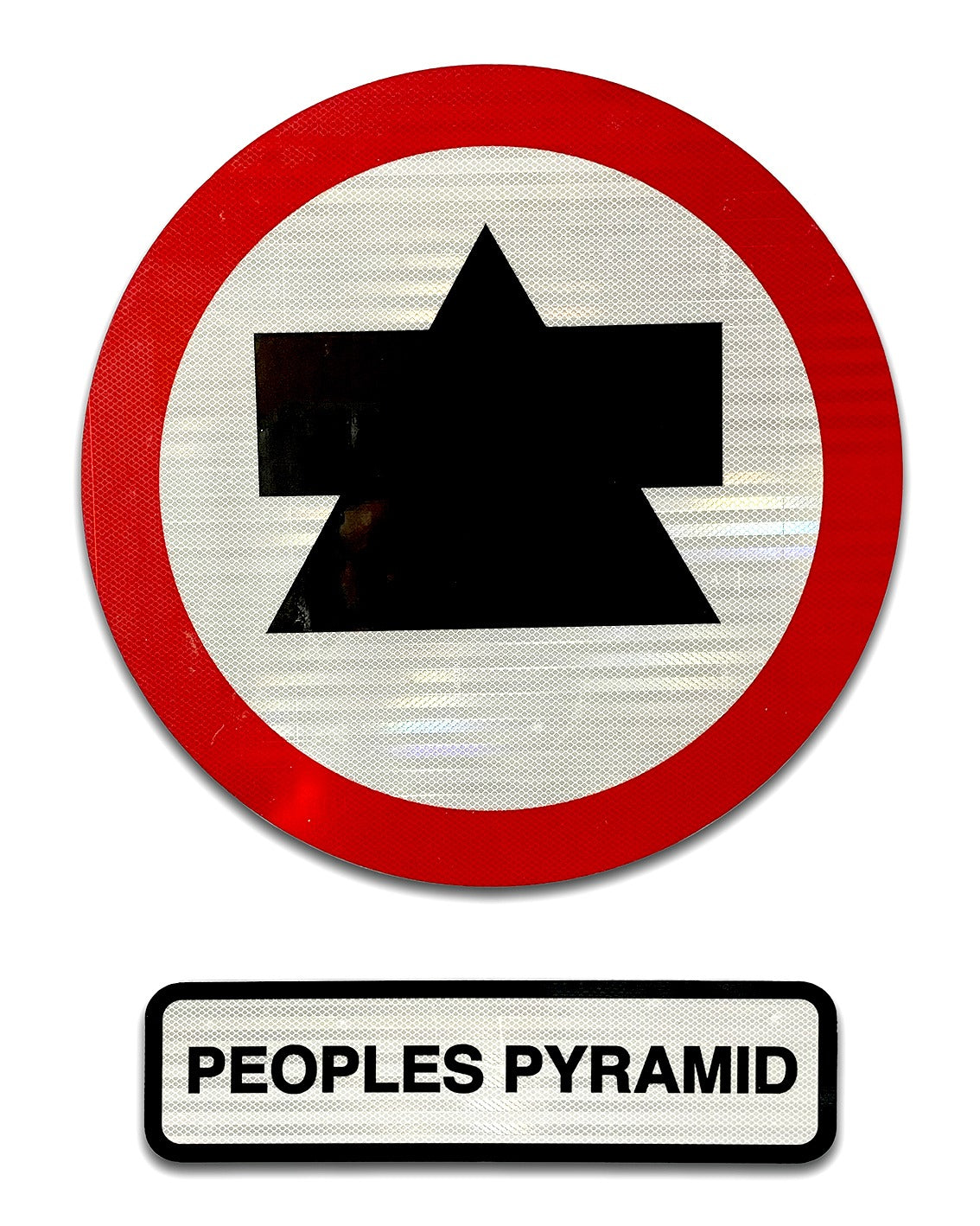 THE PEOPLES PYRAMID Building Site Signs